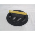 Cast Iron Bacon Steak Weight Meat Press Grill